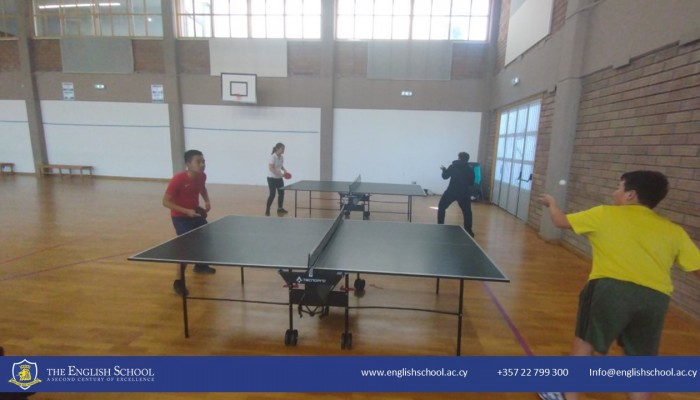 Table Tennis Club Concludes Year with Competitive Tournament